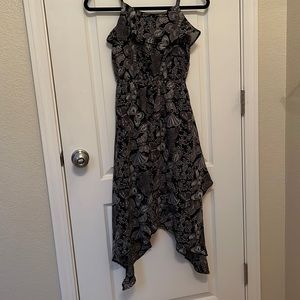 Girls Long Butterfly Dress